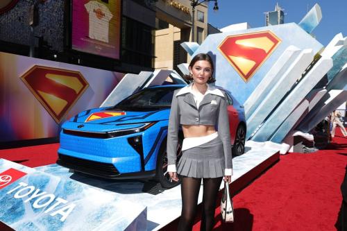Sophia Woodward at Superman premiere LA, July 2025 1