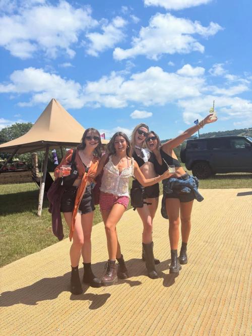 Sophie Turner Festival Look in Chic Outfits, July 2025 6
