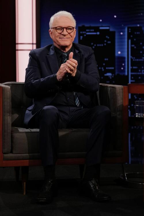Steve Martin with Alison Brown on Kimmel, June 2025