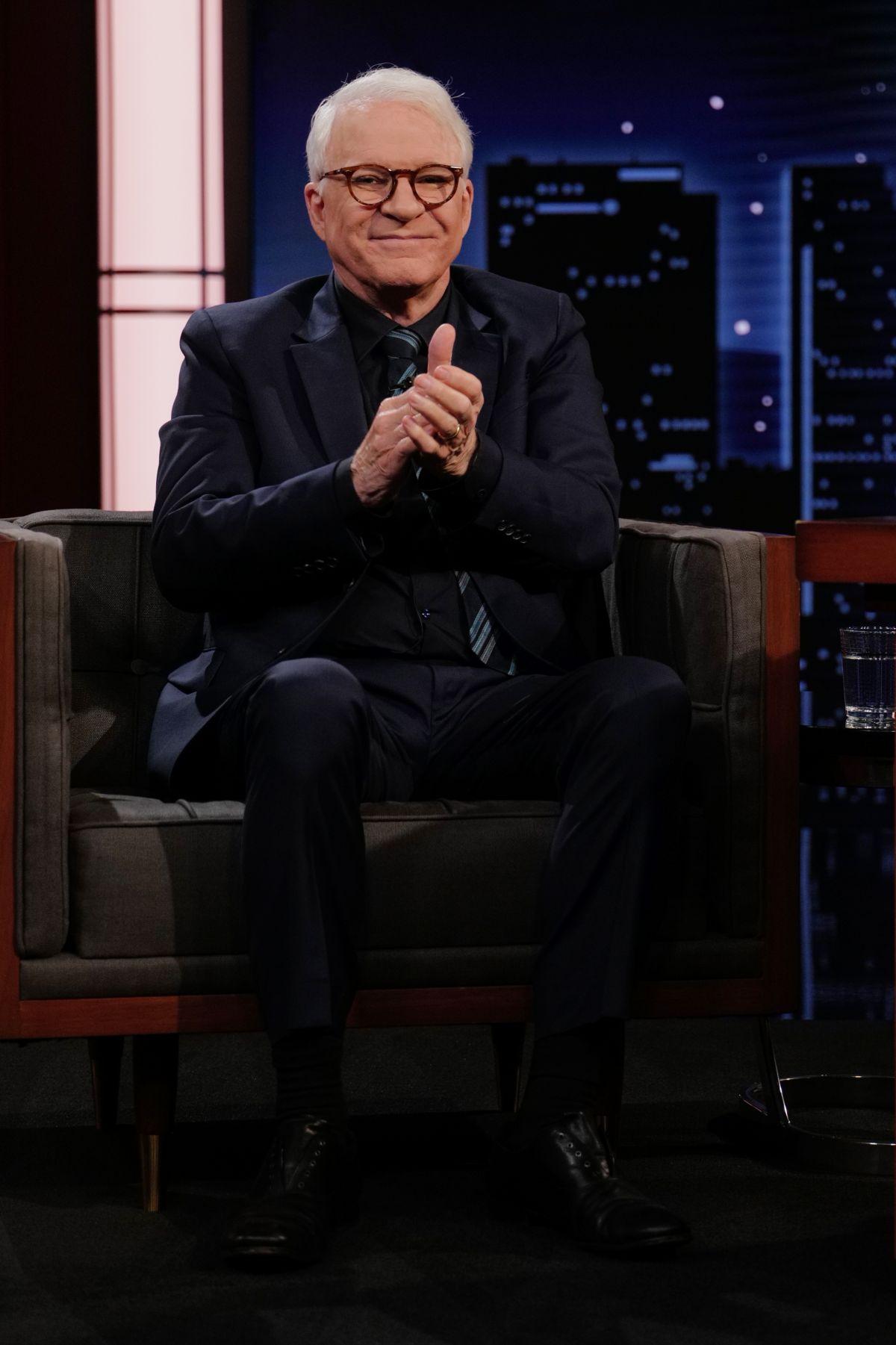 Steve Martin with Alison Brown on Kimmel, June 2025
