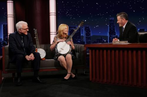 Steve Martin with Alison Brown on Kimmel, June 2025 2