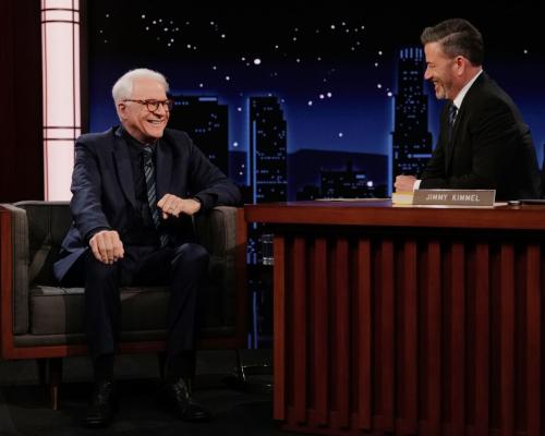 Steve Martin with Alison Brown on Kimmel, June 2025 3