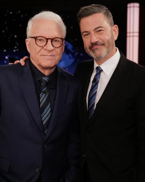 Steve Martin with Alison Brown on Kimmel, June 2025 8