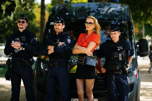 Tatiana Korsakova attends Chanel show, July 2025 2