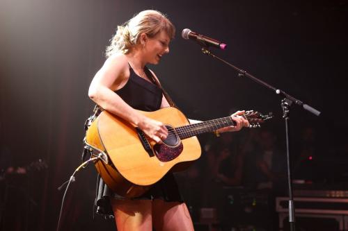 Taylor Swift Performs at Tight Ends Concert, June 2025