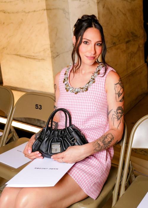 Tefi Pessoa at Marc Jacobs Runway Show, June 2025