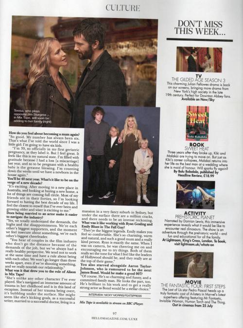 Teresa Palmer in elegant look for Hello Magazine, July 2025 1