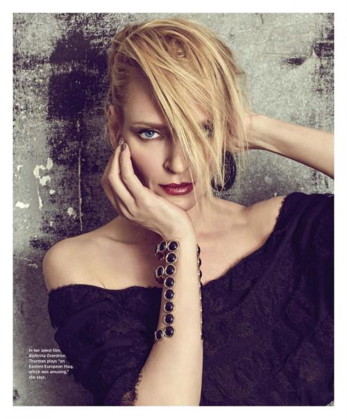 Uma Thurman in The Purist magazine, July 2025 2