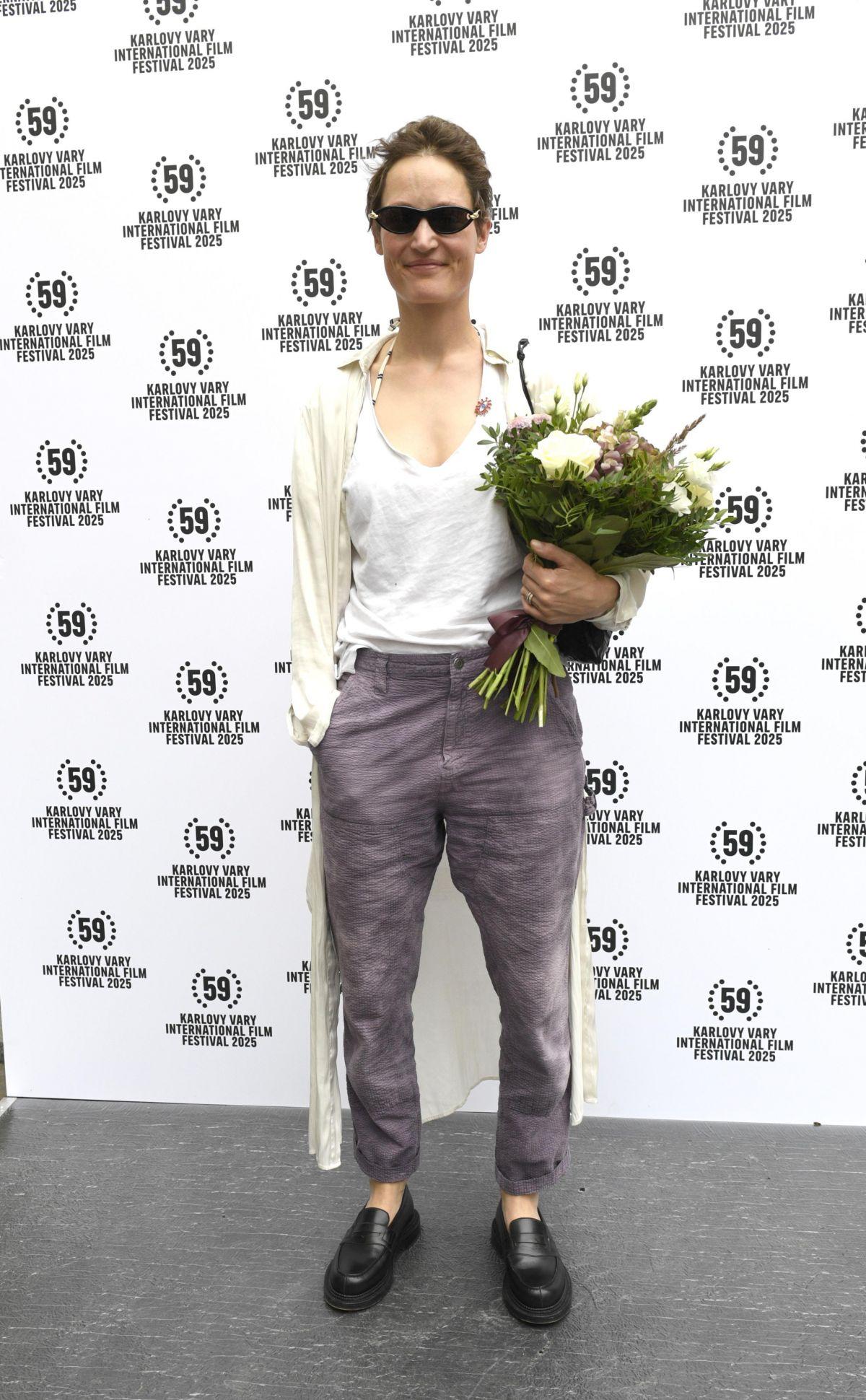 Vicky Krieps at Karlovy Vary Film Festival, July 2025