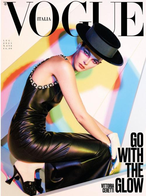 Vittoria Ceretti for Vogue Italy Cover, July 2025