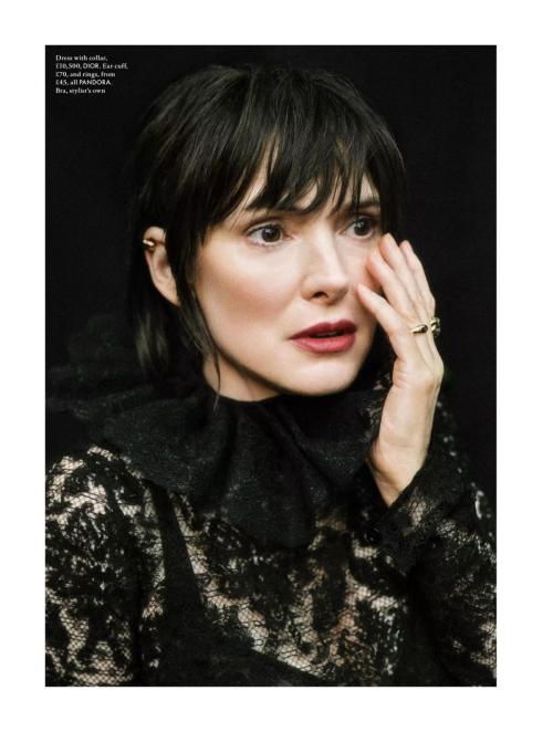 Winona Ryder chic in Elle UK magazine, September 2025 6