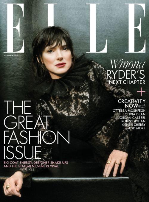 Winona Ryder Elle UK Cover Feature September 2025