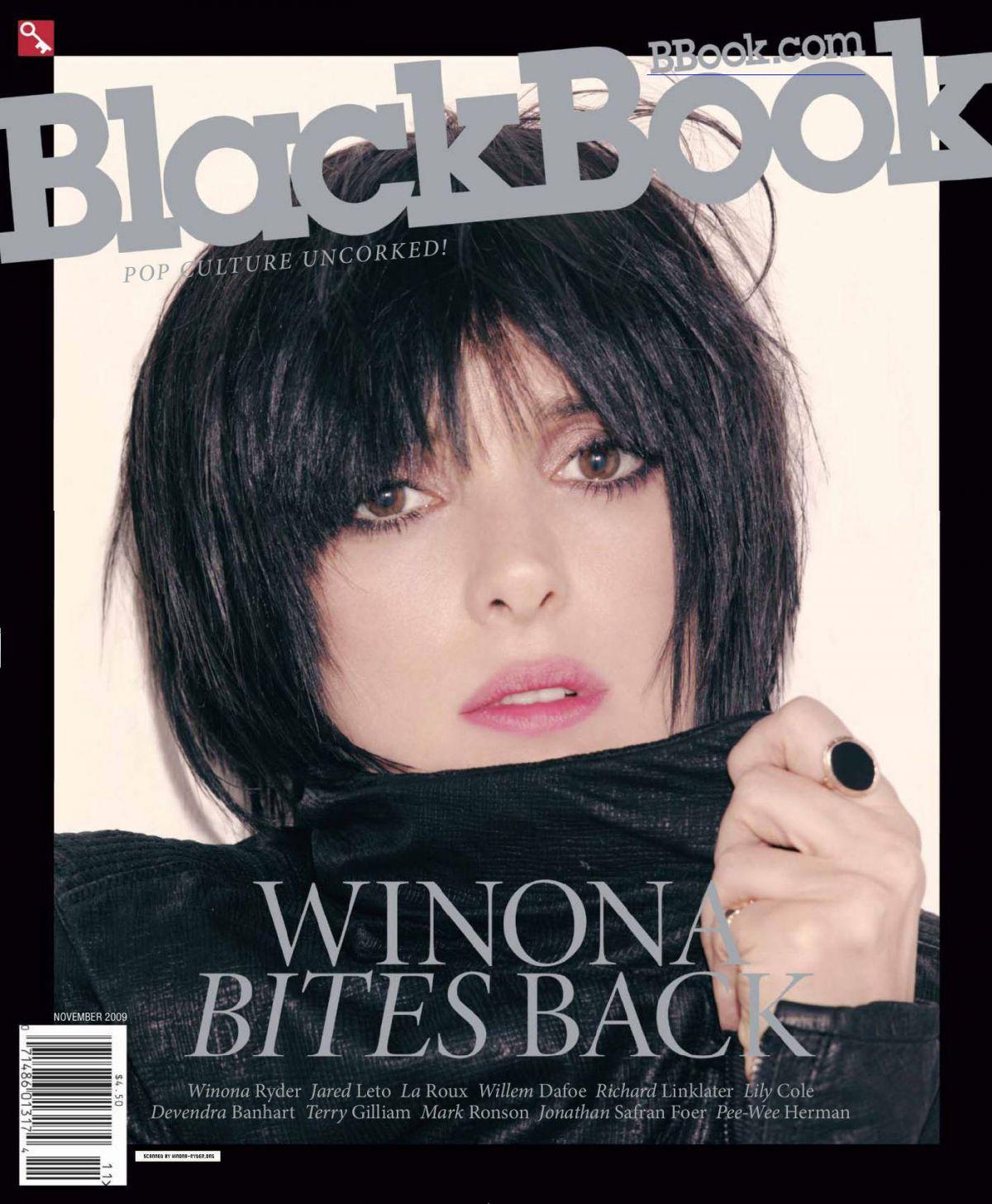Winona Ryder for Blackbook Magazine Shoot, 2009