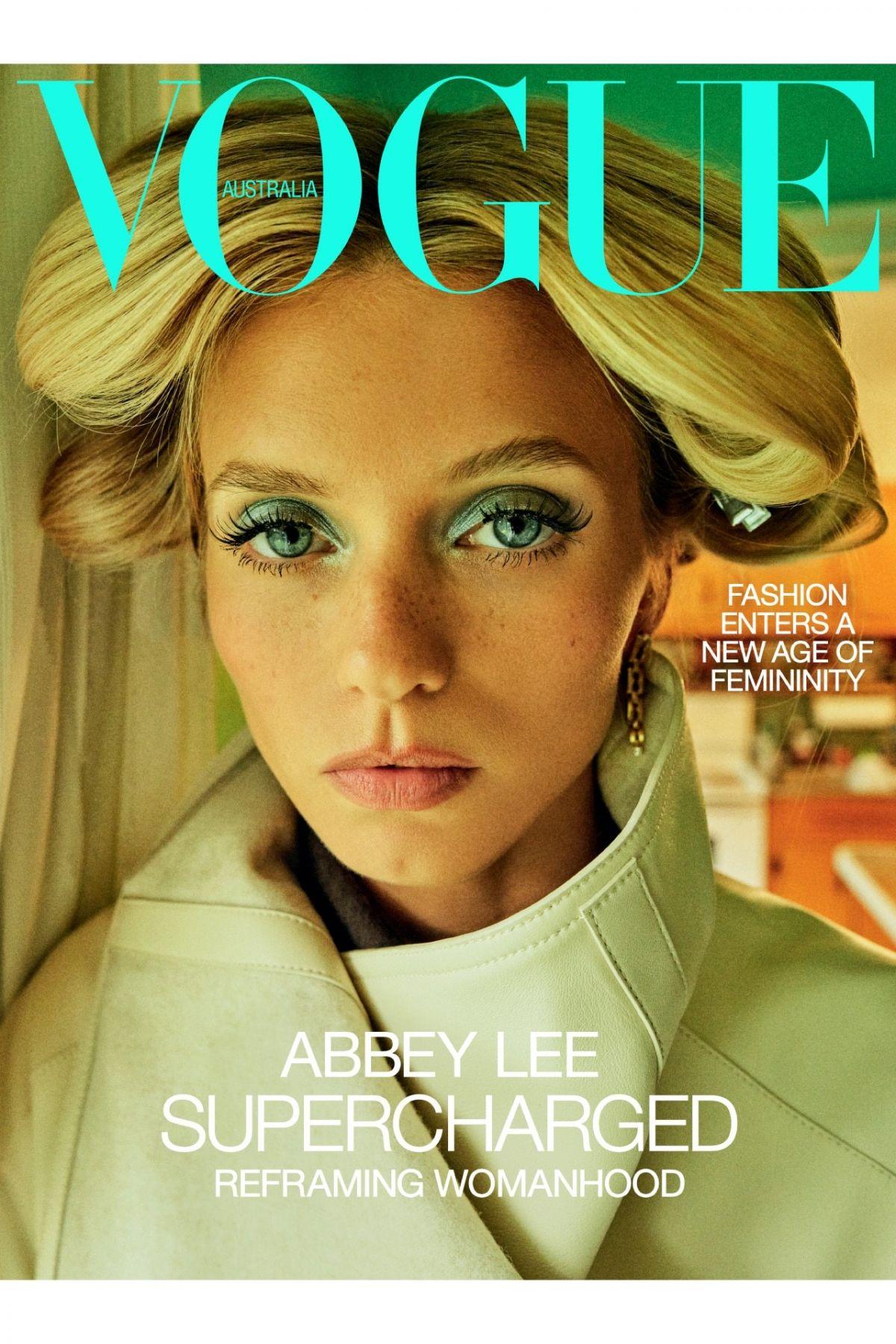 Abbey Lee Vogue Australia feature, September 2025