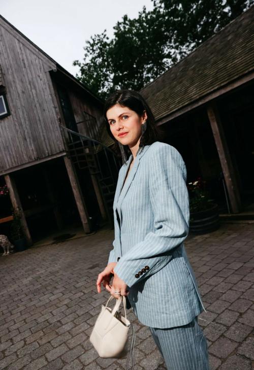 Alexandra Daddario at Brunello dinner, July 2025 1