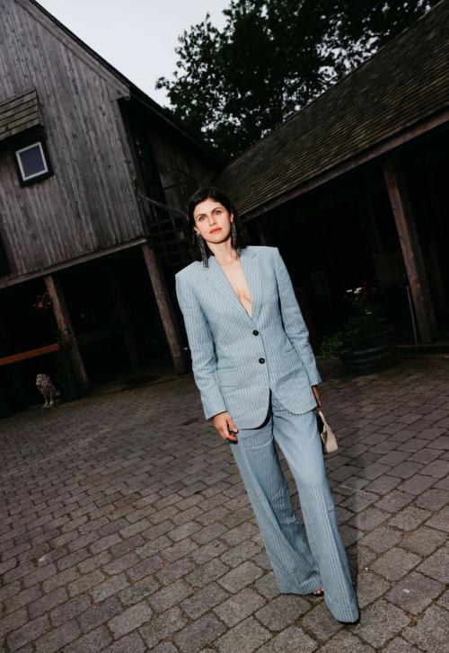 Alexandra Daddario at Brunello dinner, July 2025 2