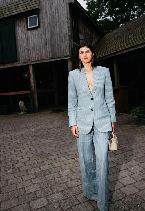 Alexandra Daddario at Brunello dinner, July 2025 3