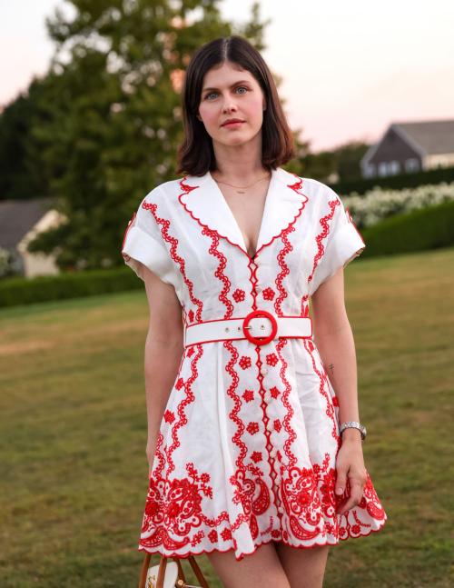 Alexandra Daddario Second Chance Rescue Gala Hamptons, August 2025 3
