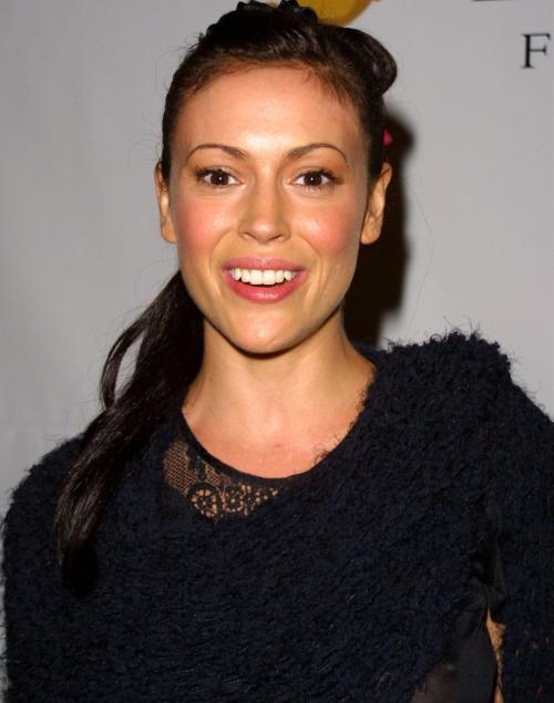 Alyssa Milano at Usher Birthday Party Masquerade, 2002 5