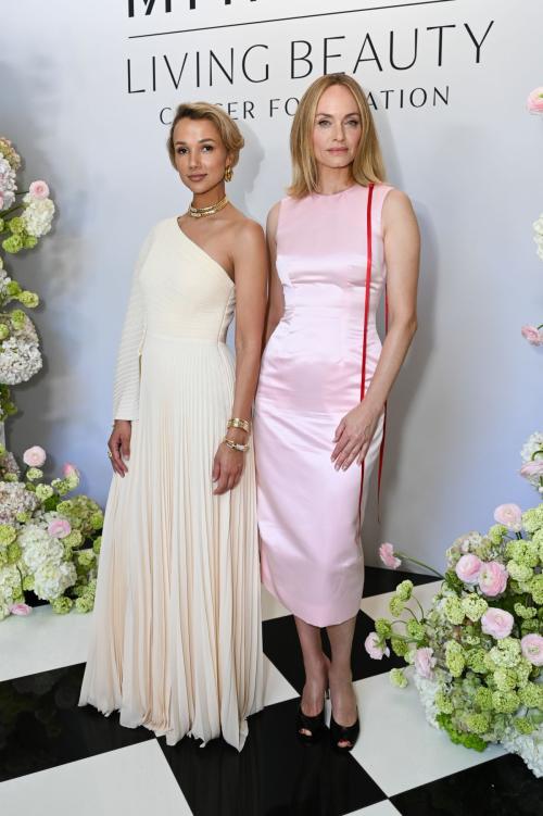 Amie Satchu & Amber Valletta Beauty luncheon LA, May 2025