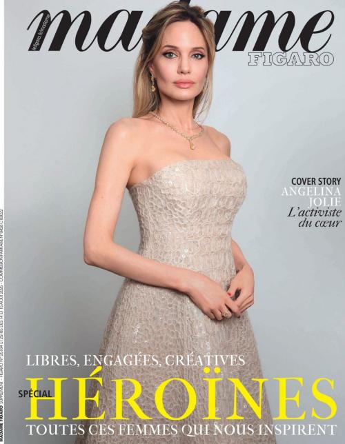 Angelina Jolie in Madame Figaro, August 2025