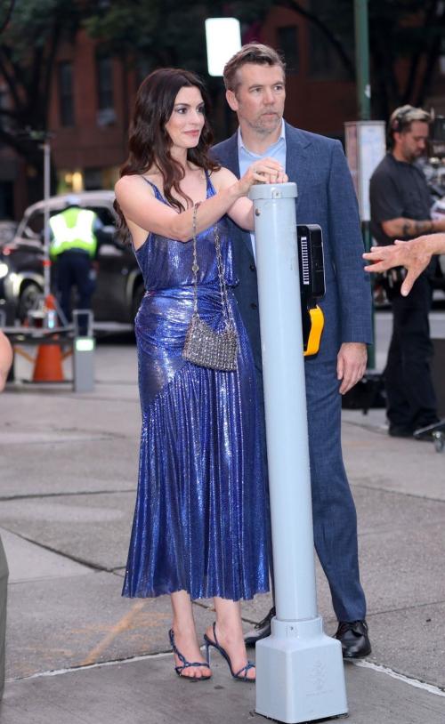 Anne Hathaway Films Devil Wears Prada 2, August 2025 2