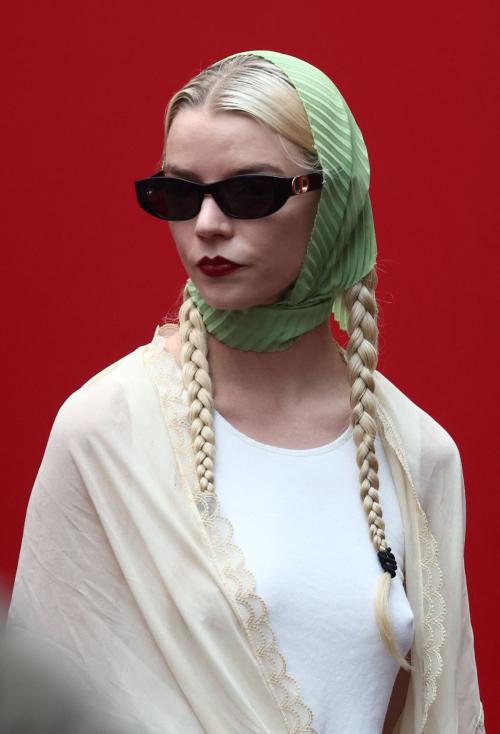 Anya Taylor-Joy attends F1 Grand Prix Hungary, August 2025