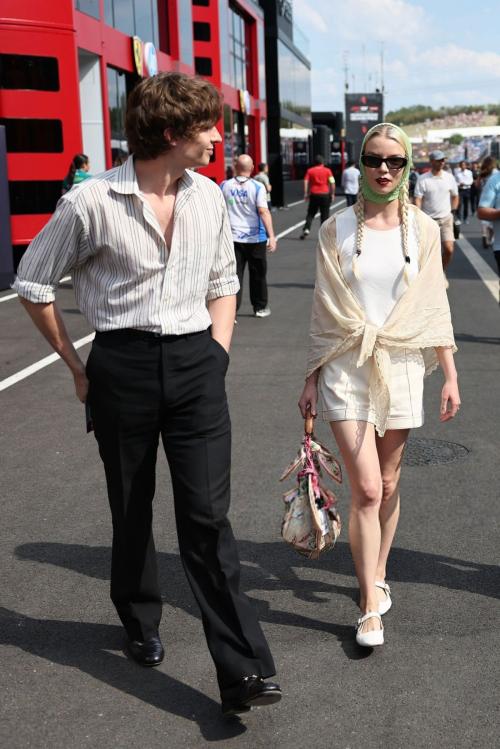 Anya Taylor-Joy attends F1 Grand Prix Hungary, August 2025 1
