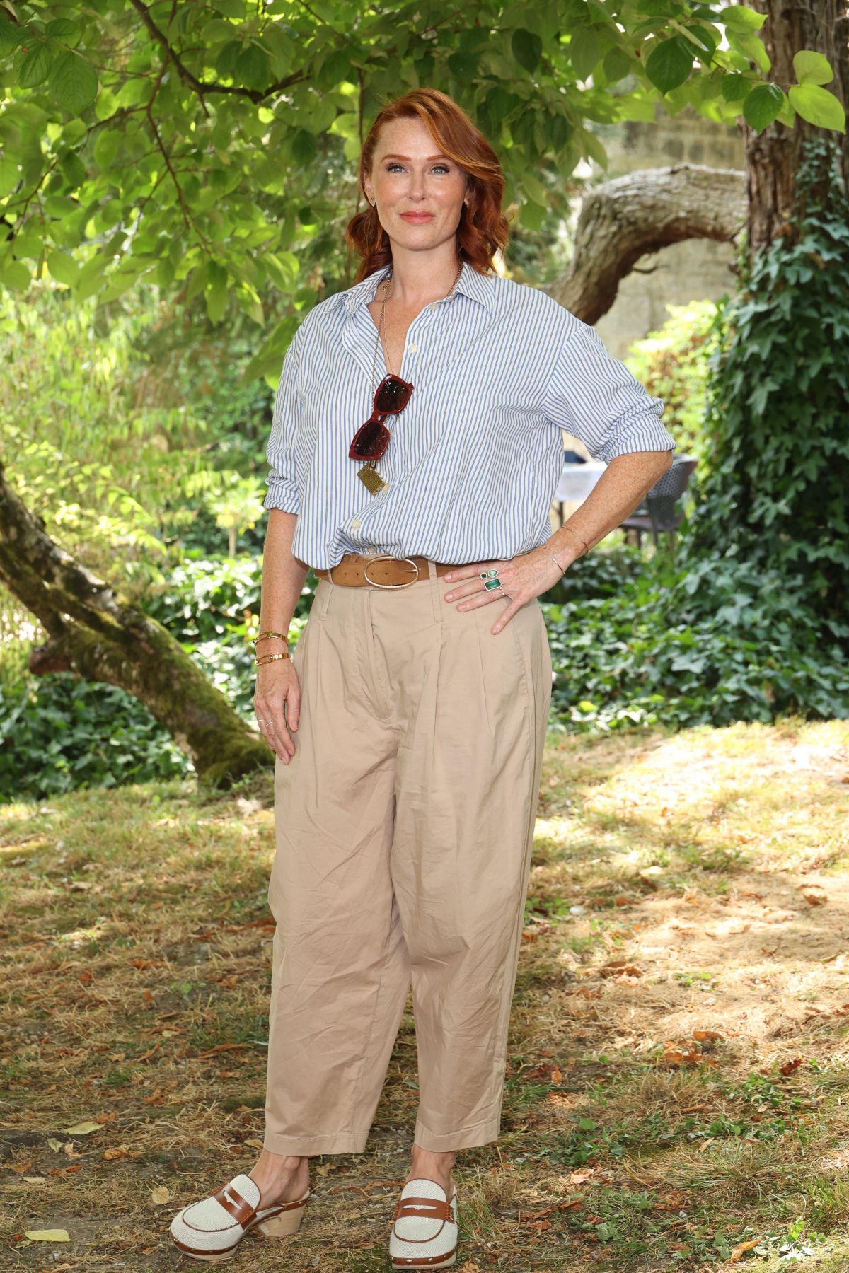 Audrey Fleurot at Regarde photocall Angouleme Festival, Aug 2025