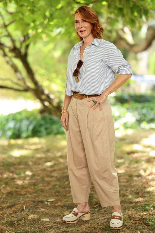 Audrey Fleurot at Regarde photocall Angouleme Festival, Aug 2025 4