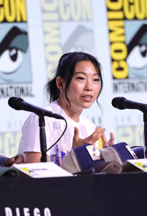 Awkwafina at The Bad Guys 2 Comic-Con panel, July 2025 4