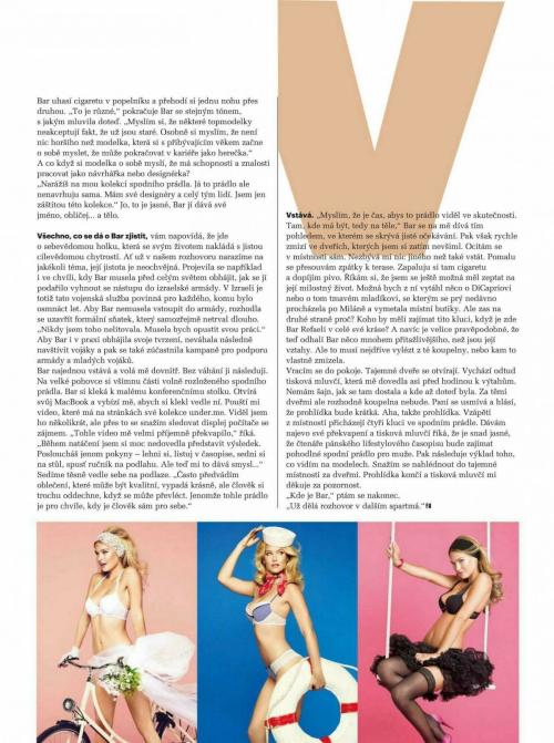 Bar Refaeli Esquire Magazine Czech, June 2012 5