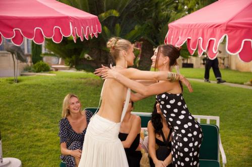 Bella Hadid Kendall Kylie Jenner and Hailey Bieber Orebella Launch Party, August 2025 1