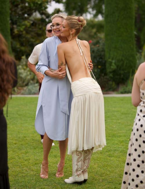 Bella Hadid Kendall Kylie Jenner and Hailey Bieber Orebella Launch Party, August 2025 4