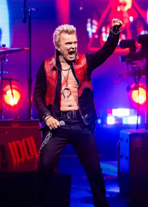 Billy Idol at Pine Knob Music Theatre Michigan, August 2025