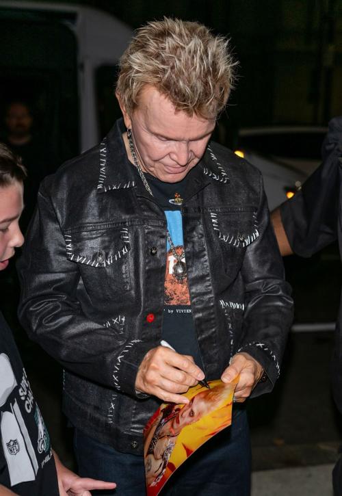 Billy Idol out in Philadelphia, August 2025 5