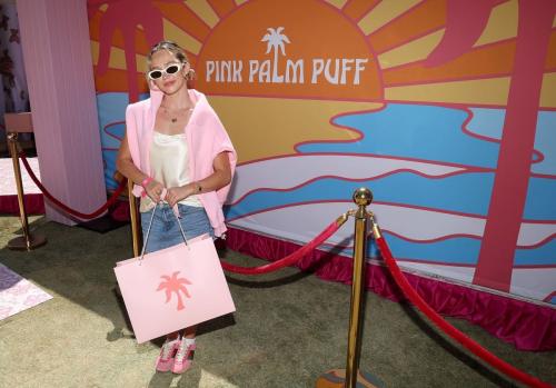 Brec Bassinger Pink Palm Puff VIP Event LA, August 2025 4