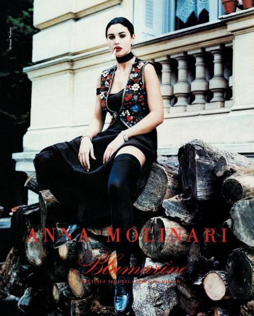 Carla Bruni & Monica Bellucci Blumarine by Anna Molinari, 1993 1
