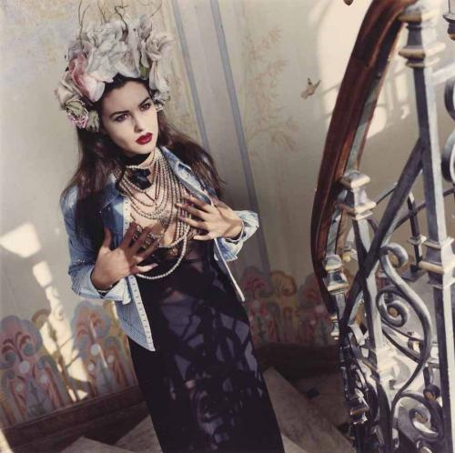 Carla Bruni & Monica Bellucci Blumarine by Anna Molinari, 1993 4