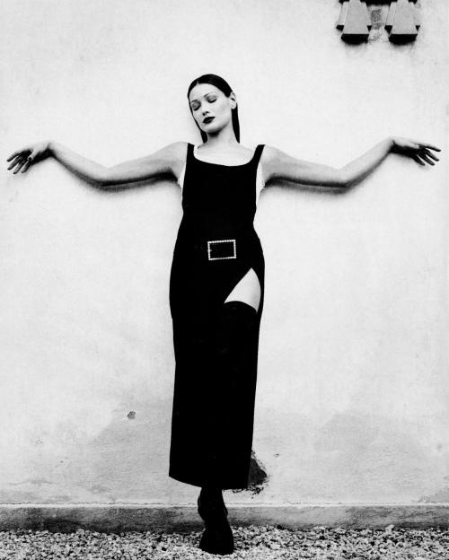 Carla Bruni & Monica Bellucci Blumarine by Anna Molinari, 1993 5