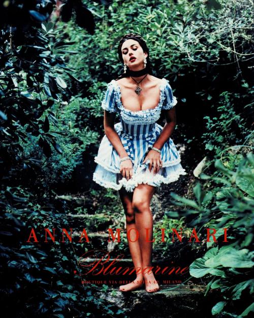 Carla Bruni & Monica Bellucci Blumarine by Anna Molinari, 1993 7