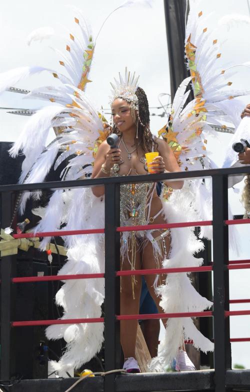 Chloe Bailey Crop Over Festival in Barbados, August 2025 2