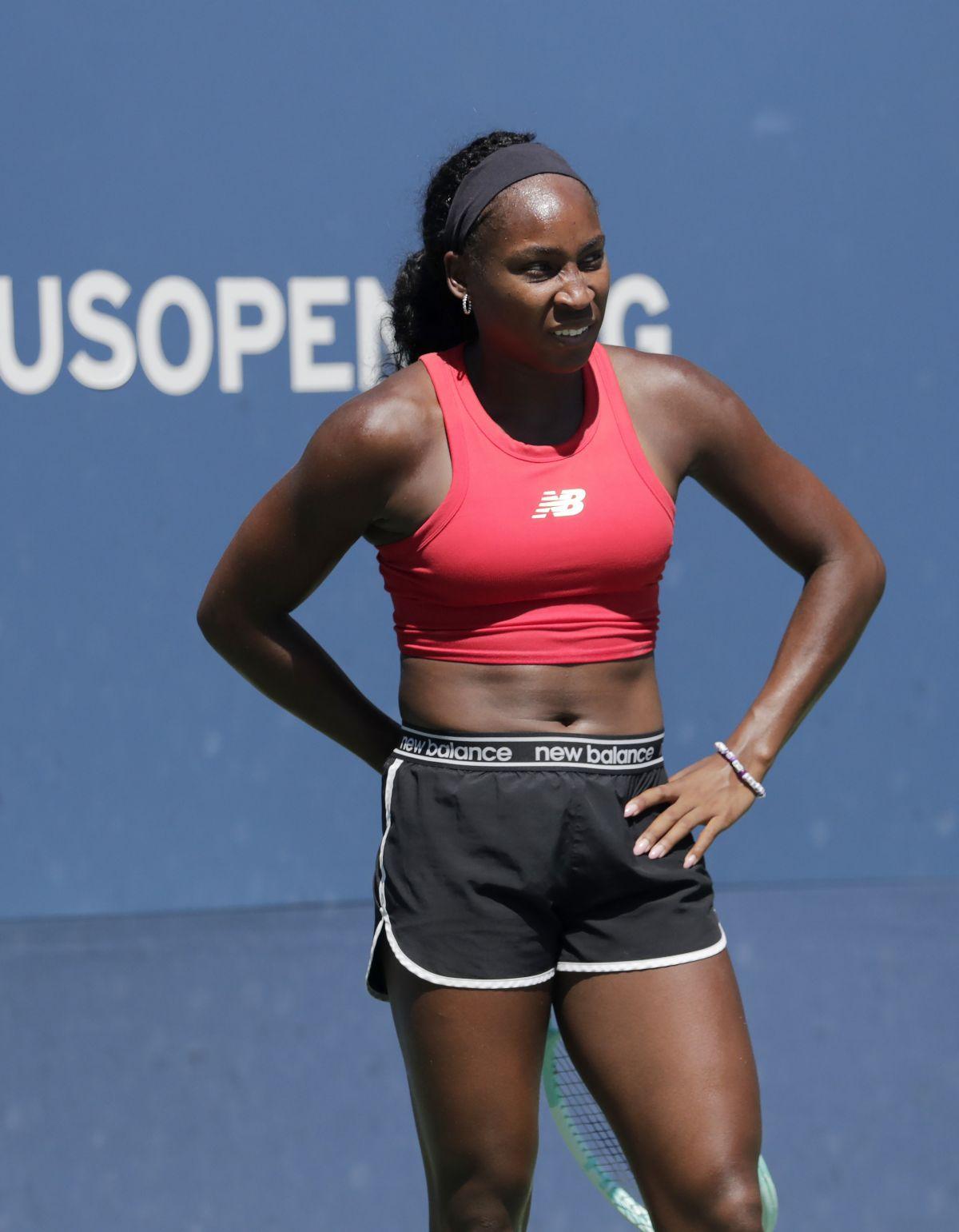 Coco Gauff US Open Flushing Meadows, August 2025