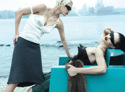 Delilah & Amelia Hamlin Vogue Magazine, September 2025