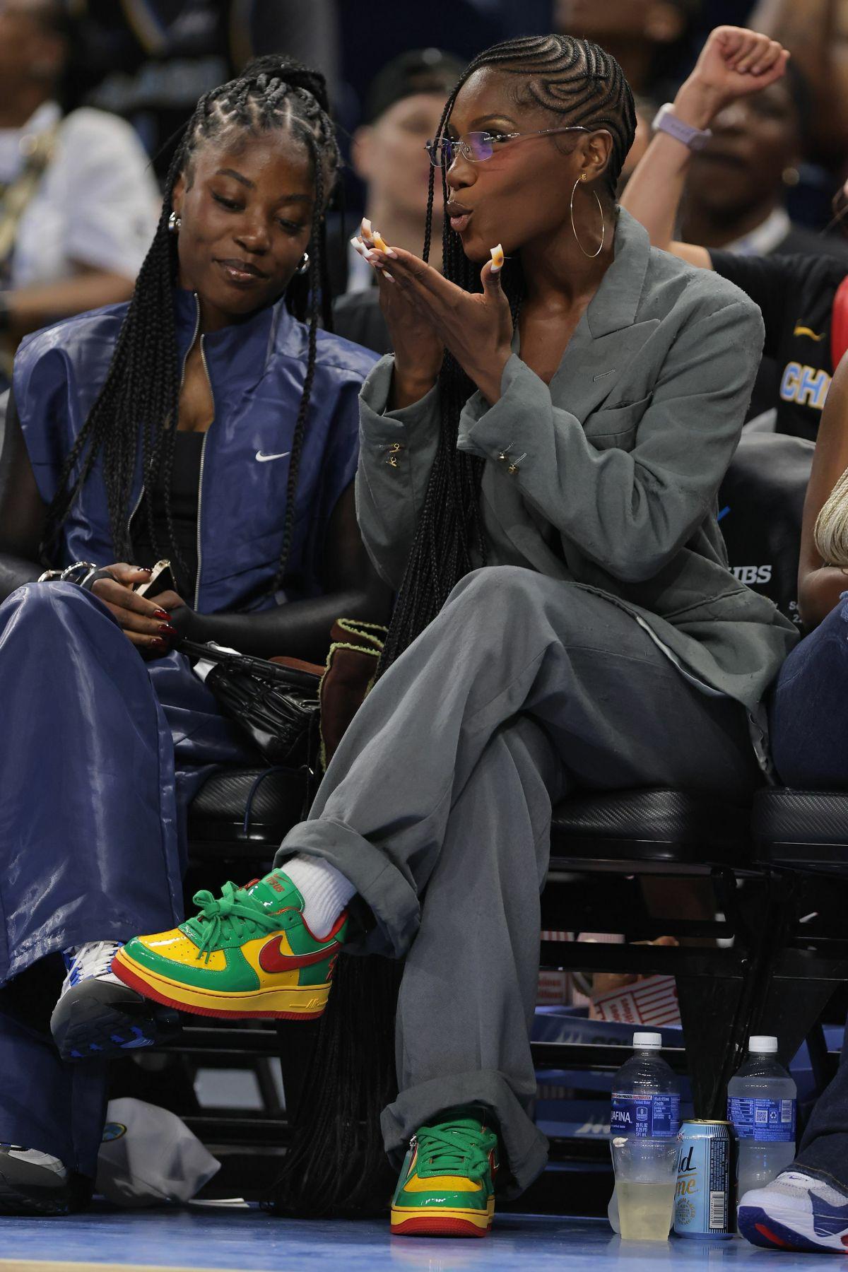 Doechii at Phoenix Mercury Game, August 2025