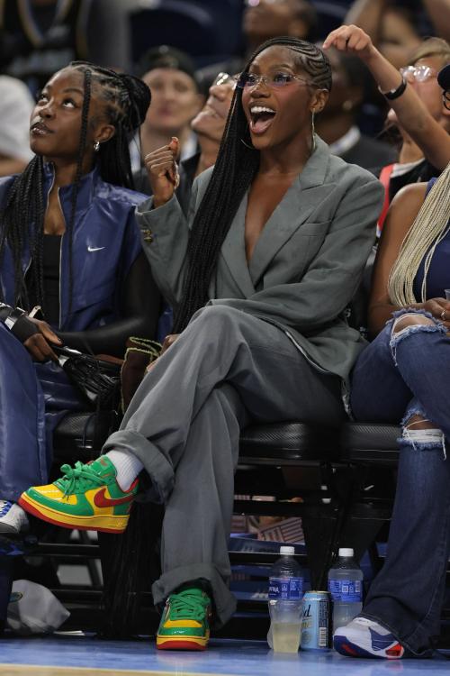 Doechii at Phoenix Mercury Game, August 2025 1