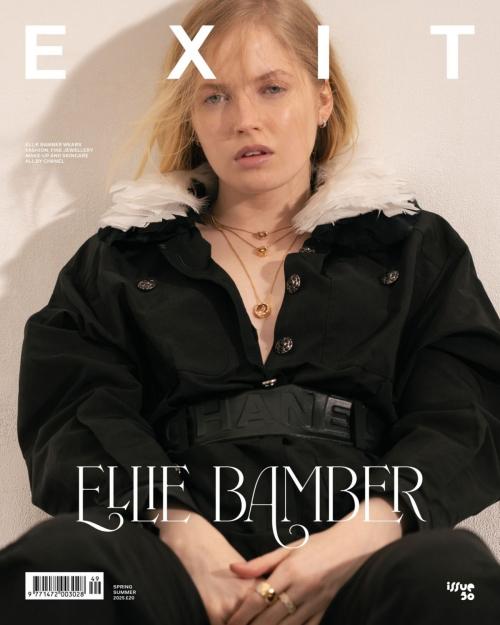 Ellie Bamber for Exit Magazine, Spring/Summer 2025