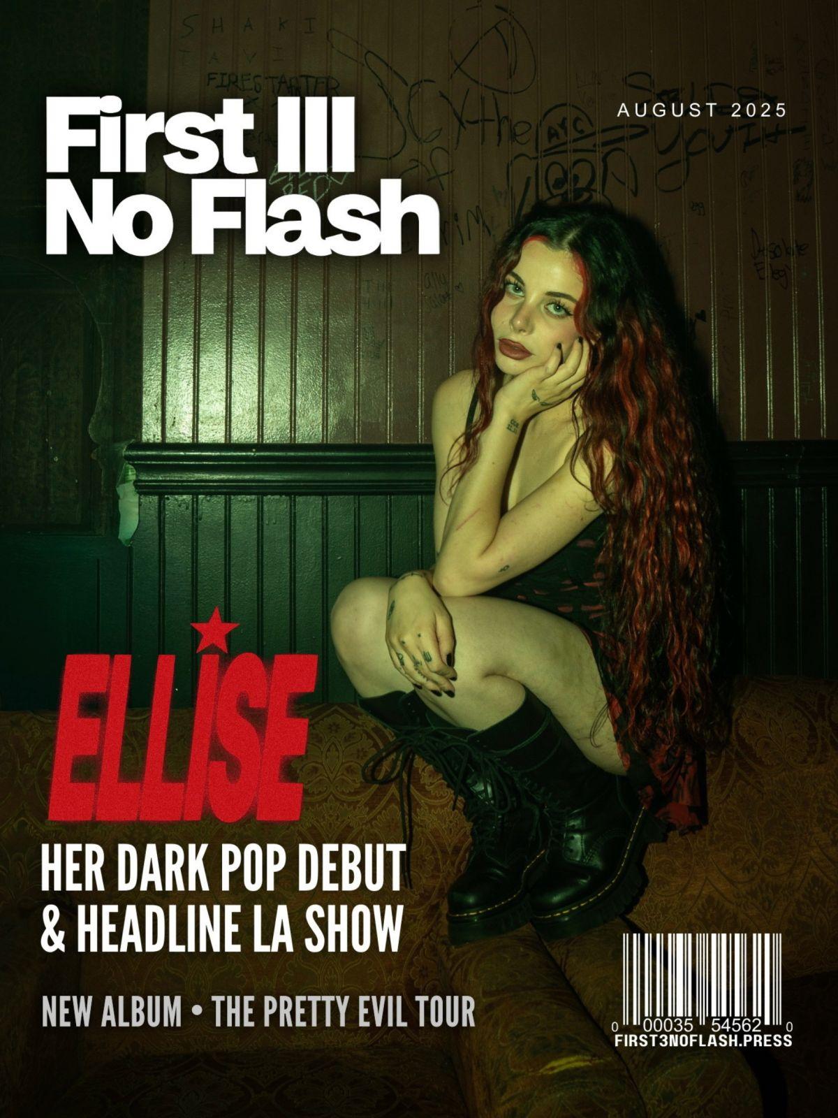 Ellise Gitas in First III No Flash photoshoot, August 2025