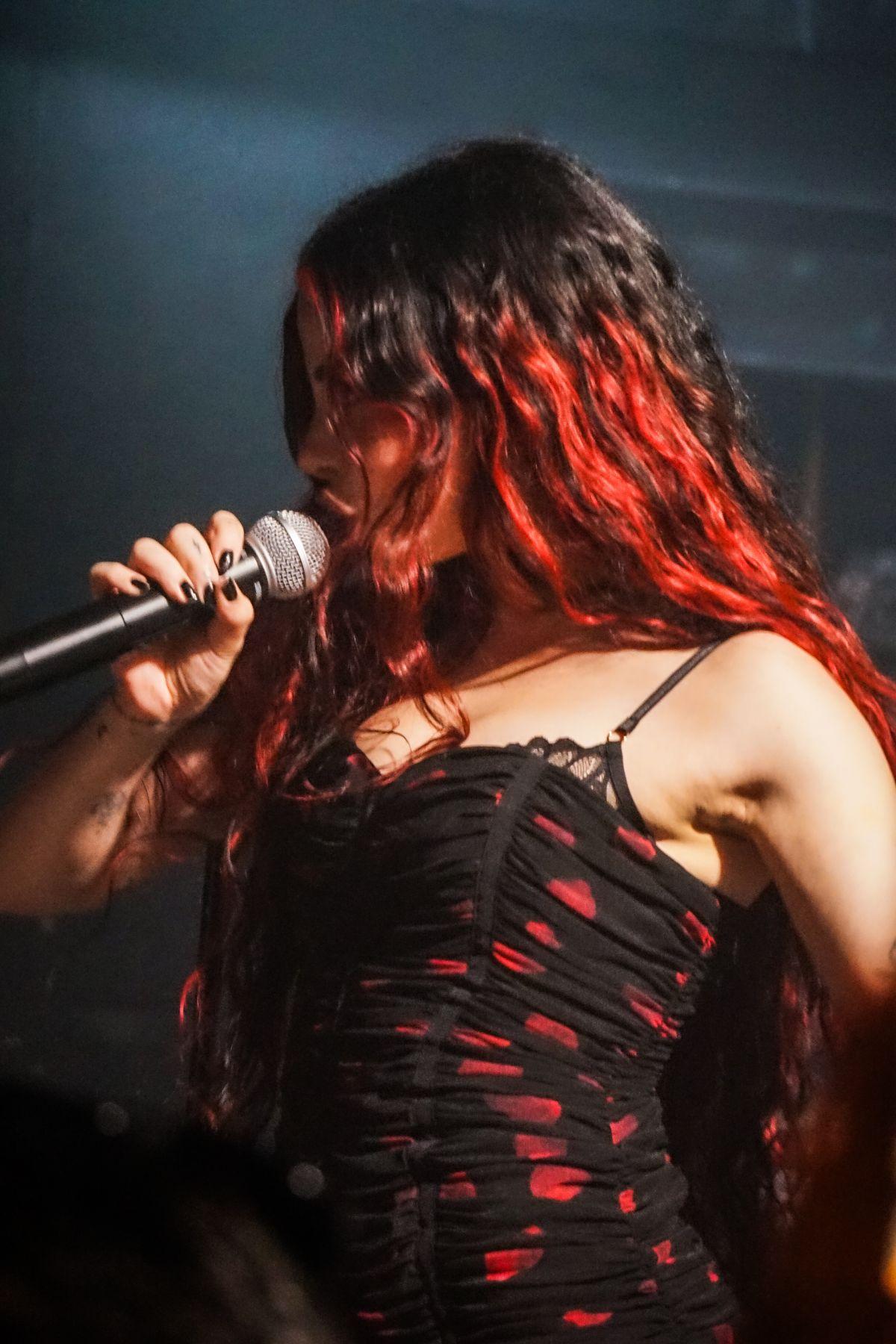 Ellise Gitas performs at Moroccan Lounge LA, August 2025