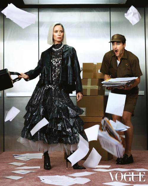 Emily Blunt elegant in Vogue Hong Kong, August 2025 2